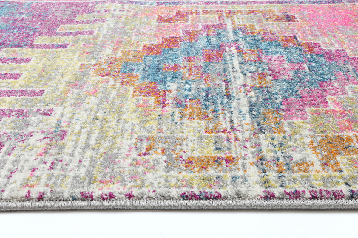 Babylon Multi Pastel Modern Rug