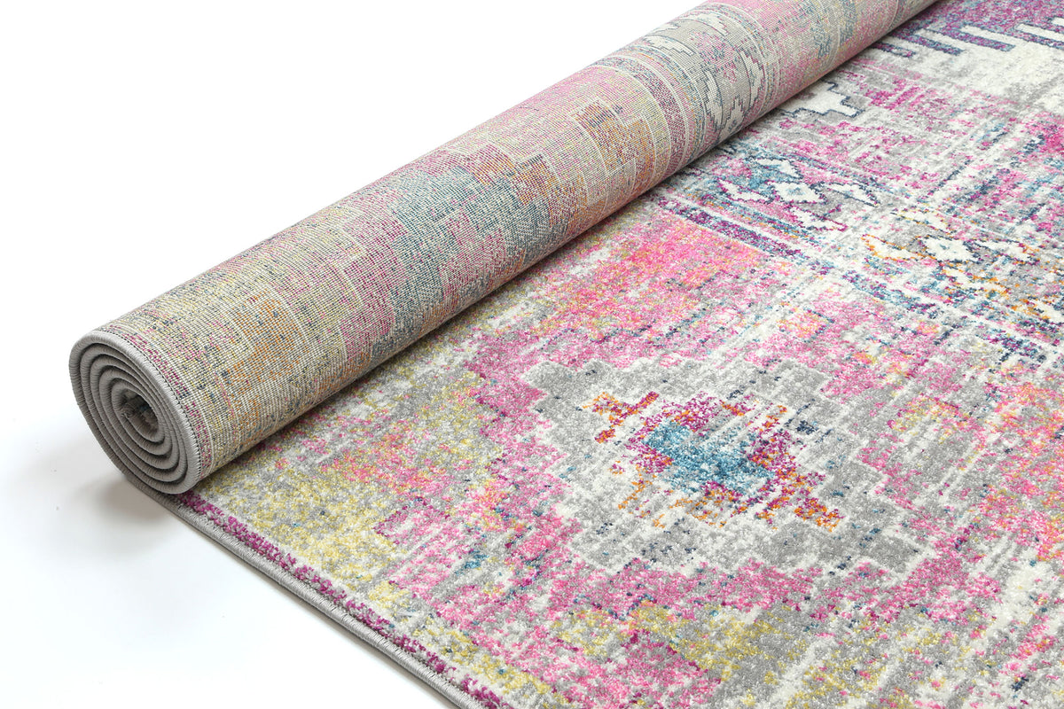 Babylon Multi Pastel Modern Rug