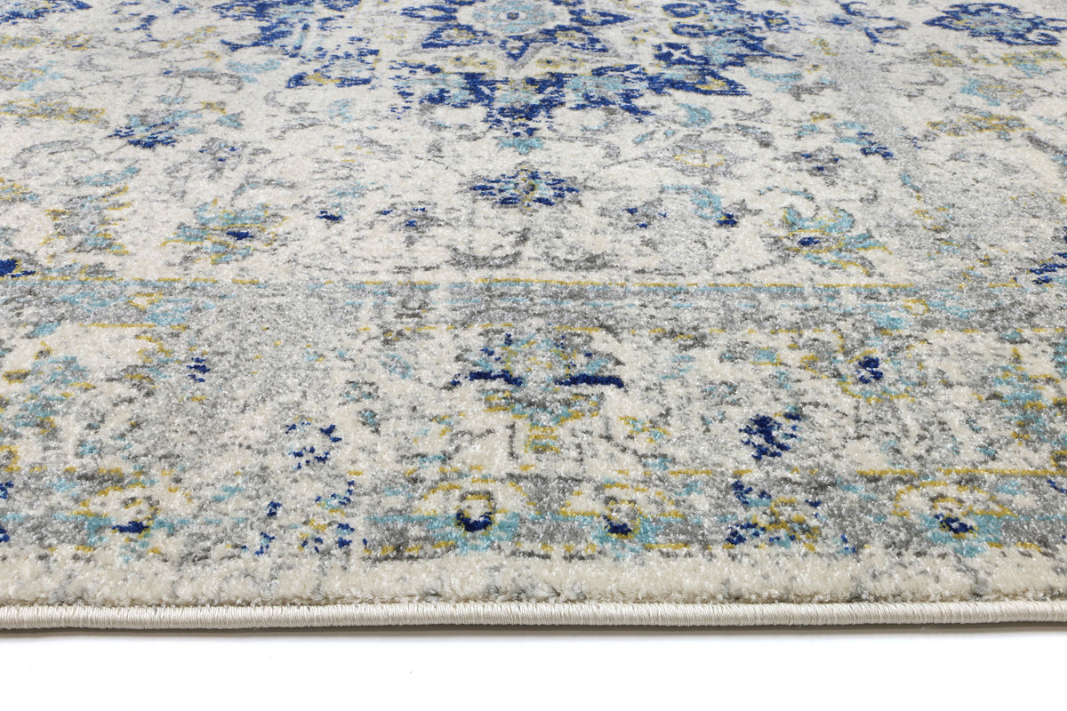 Babylon Navy Blue Traditional Rug