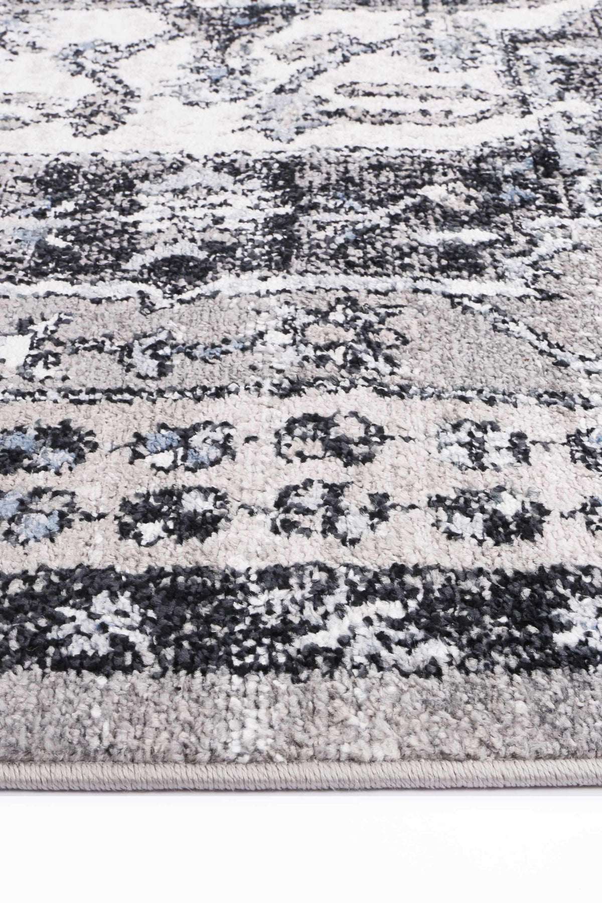 Abbot Traditional Light Grey Rug - The Rugs