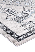 Abbot Traditional Light Grey Rug - The Rugs