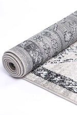 Abbot Traditional Light Grey Rug - The Rugs