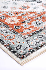 Abbot Traditional Cream Terracotta Rug - The Rugs
