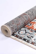 Abbot Traditional Cream Terracotta Rug - The Rugs