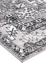 Abbot Traditional Grey Rug - The Rugs