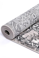 Abbot Traditional Grey Rug - The Rugs