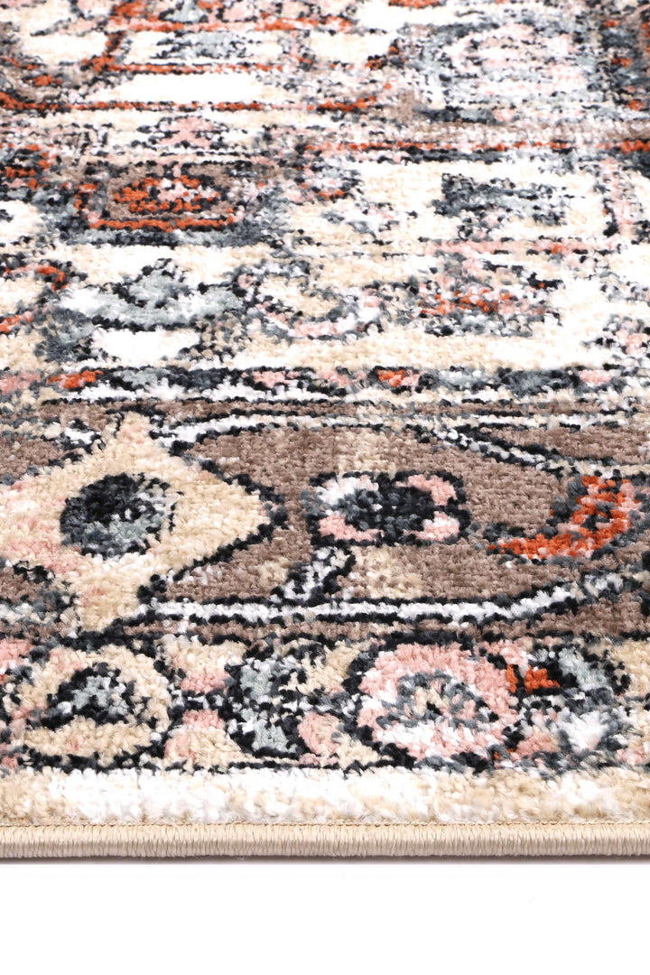 Abbot Traditional Beige Rug - The Rugs