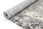 Anastasia Grey Beige Abstract Rug - The Rugs