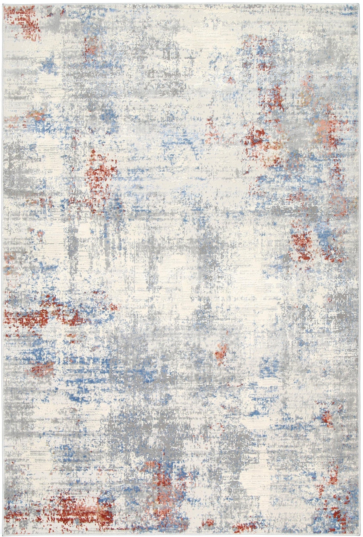 Anastasia Grey Multi Modern Rug - The Rugs