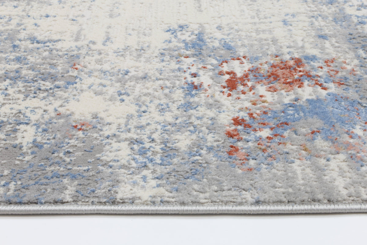 Anastasia Grey Multi Modern Rug - The Rugs