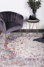 Anastasia Grey Multi Contemporary Rug - The Rugs