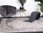 Anastasia Grey Multi Contemporary Rug - The Rugs