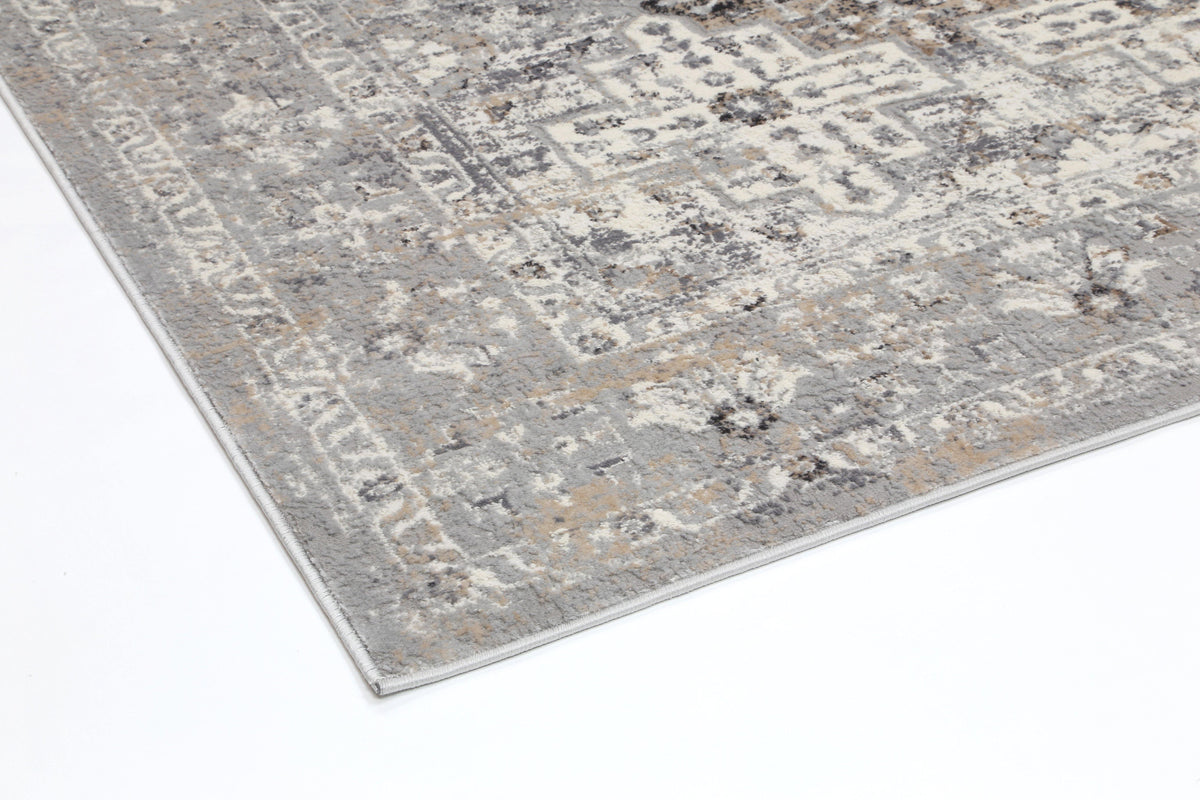 Anastasia Grey Oriental Rug - The Rugs