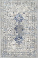 Anastasia Navy Blue Oriental Rug - The Rugs