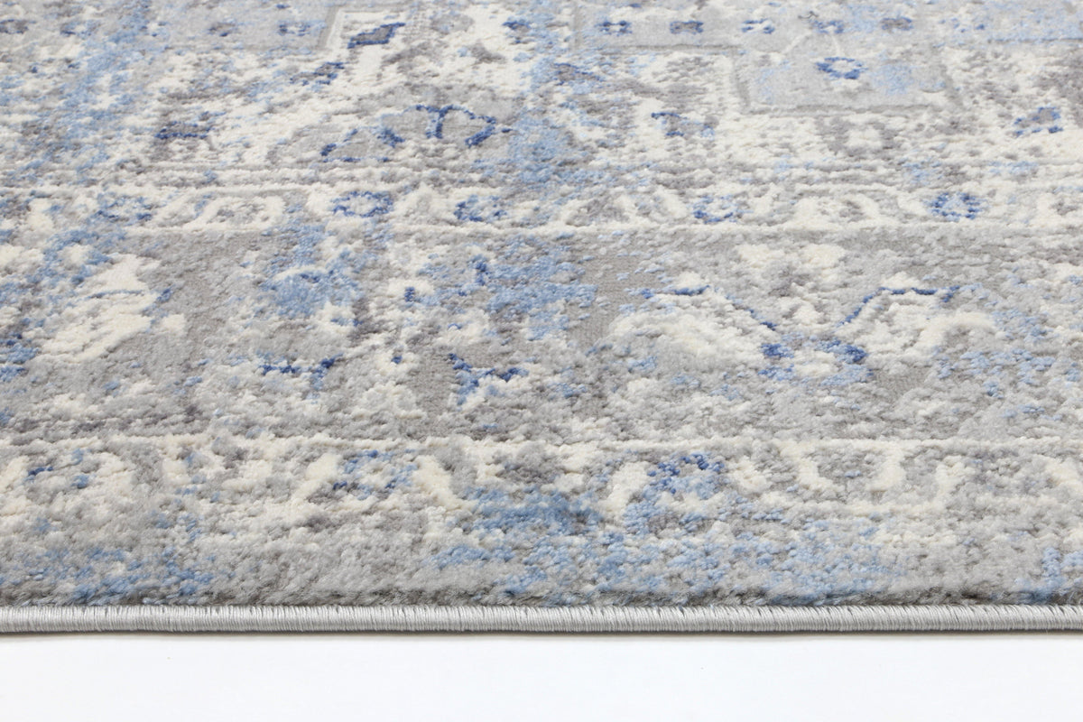 Anastasia Navy Blue Oriental Rug - The Rugs