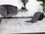 Anastasia Navy Blue Oriental Rug - The Rugs