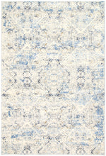 Anastasia Navy Blue Ikat Rug - The Rugs