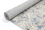 Anastasia Navy Blue Ikat Rug - The Rugs