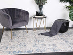 Anastasia Navy Blue Ikat Rug - The Rugs
