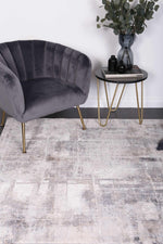 Anastasia Beige Grey Modern Rug - The Rugs