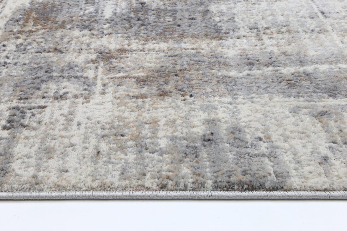 Anastasia Beige Grey Modern Rug - The Rugs