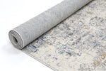 Anastasia Navy Blue Contemporary Rug - The Rugs