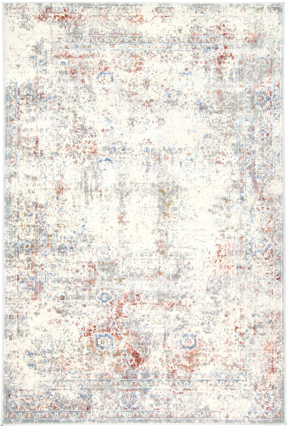 Anastasia Multi Grey Contemporary Rug - The Rugs