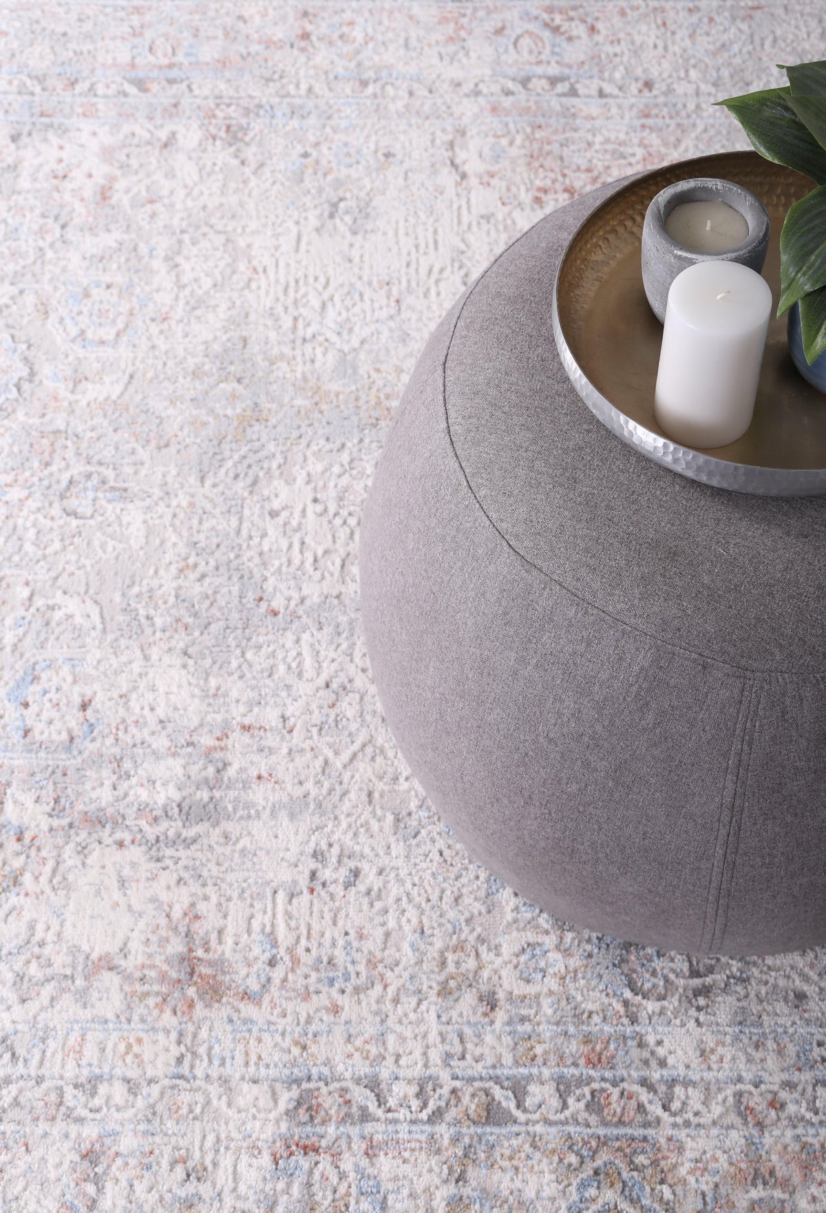 Anastasia Multi Grey Contemporary Rug - The Rugs