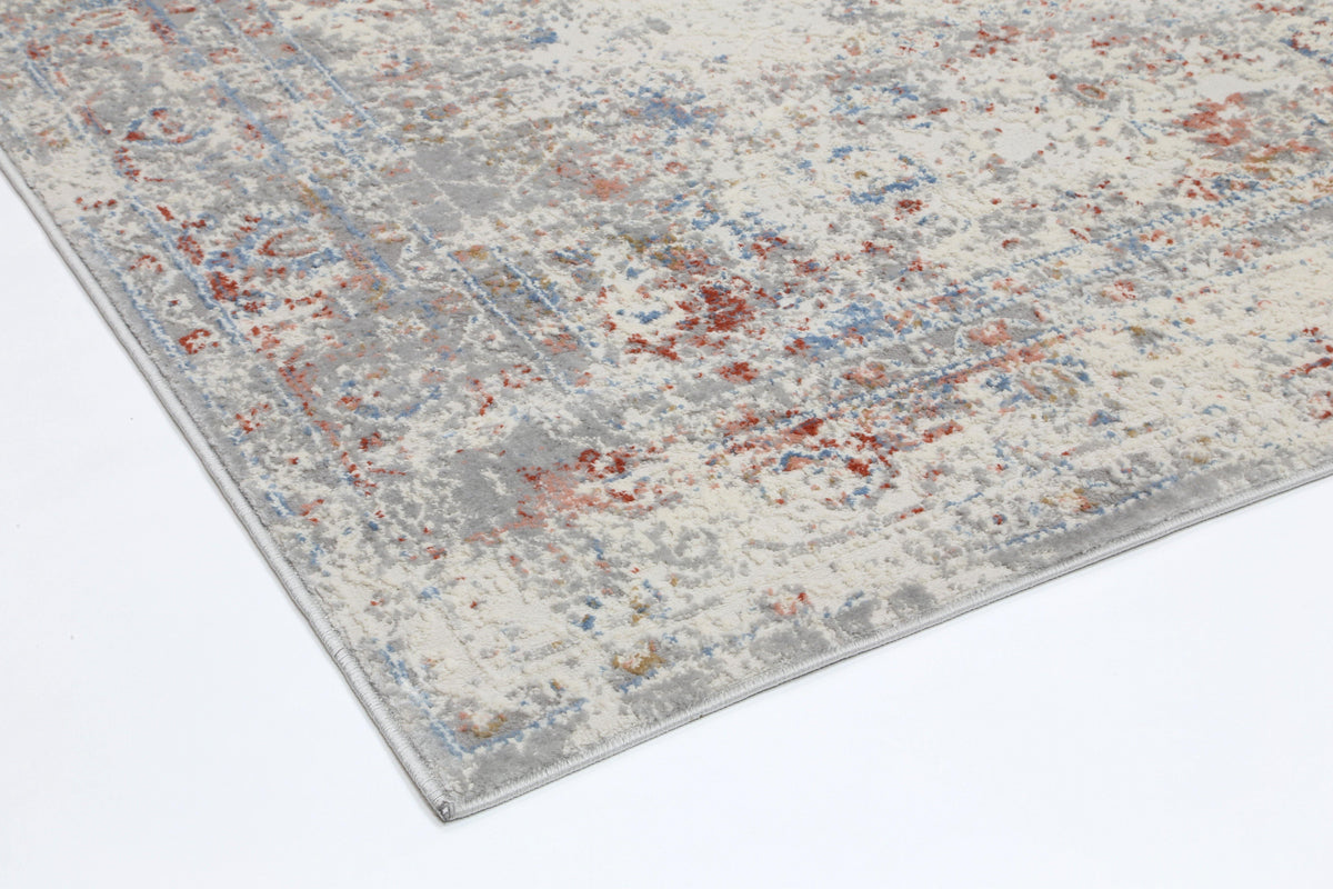 Anastasia Multi Grey Contemporary Rug - The Rugs