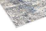 Anastasia Navy Blue Modern Rug - The Rugs