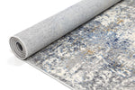 Anastasia Navy Blue Modern Rug - The Rugs