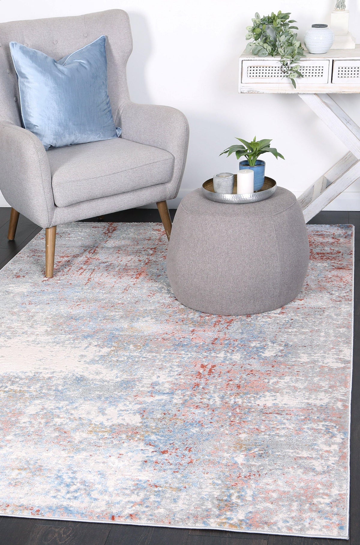 Anastasia Multi Colour Modern Rug - The Rugs