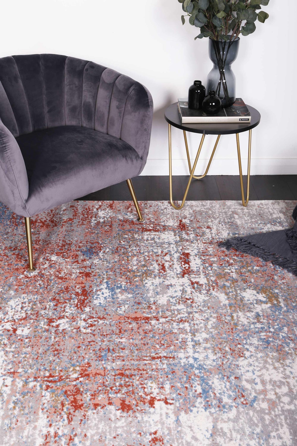 Anastasia Multi Colour Modern Rug - The Rugs