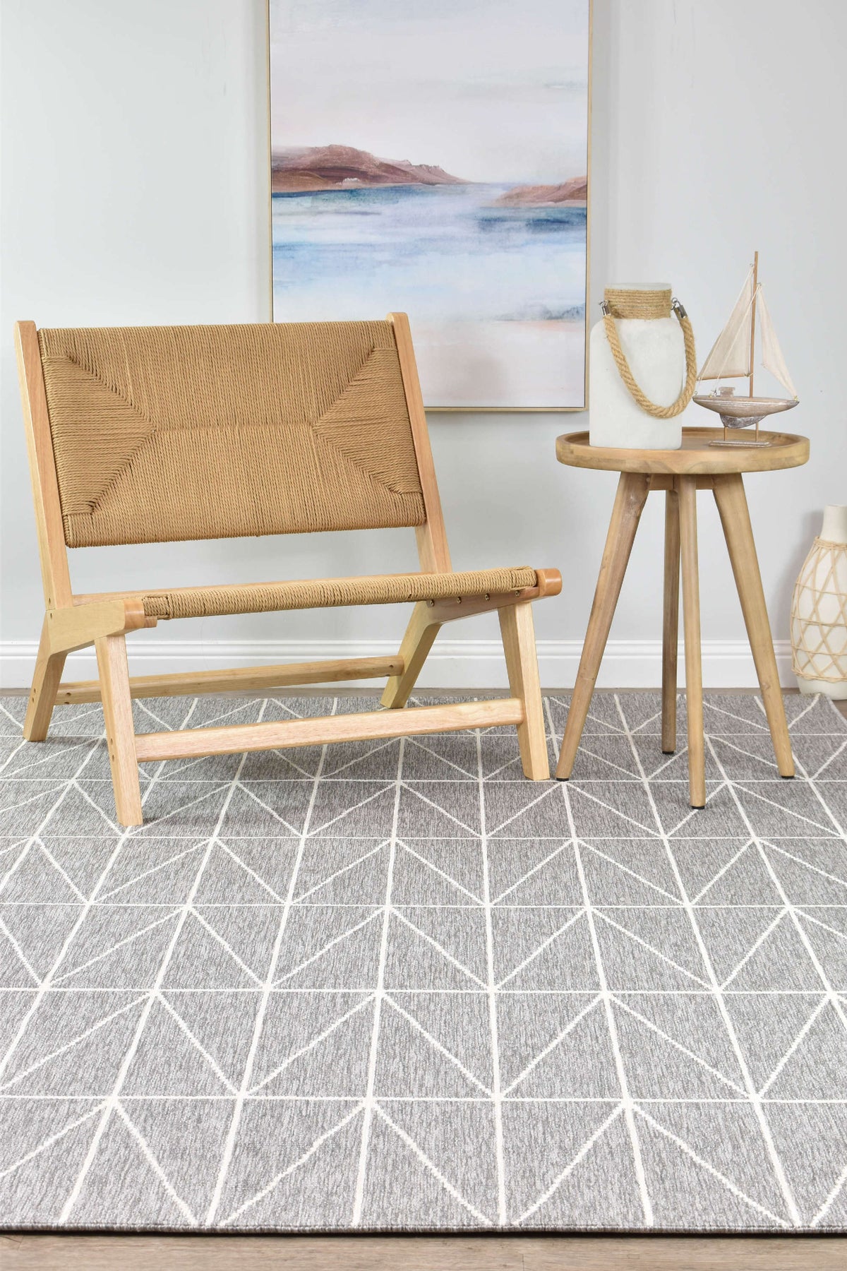 Twilight Contemporary Indoor/Outdoor Grey Rug, [cheapest rugs online], [au rugs], [rugs australia]