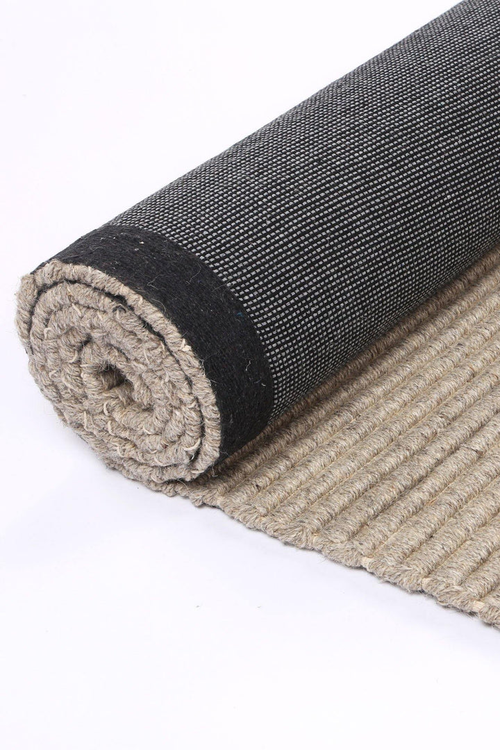 Cora Modern Wool Ash Wool Rug - The Rugs