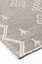 Cora Boho Chic Cream Wool Rug - The Rugs