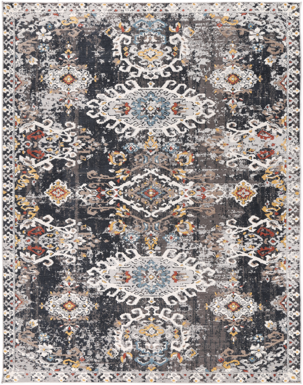 Radiance Malatya Oriental Dark Blue Rug - The Rugs