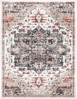 Radiance Ankara Oriental Light Grey Rug - The Rugs