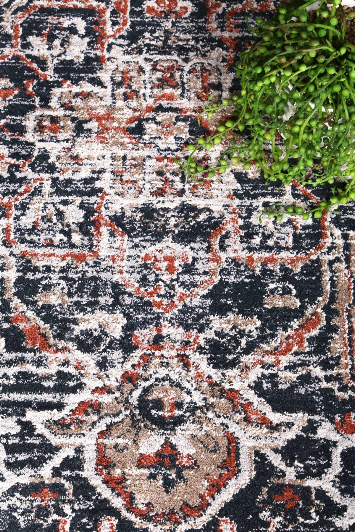 Radiance Ankara Oriental Light Grey Rug - The Rugs