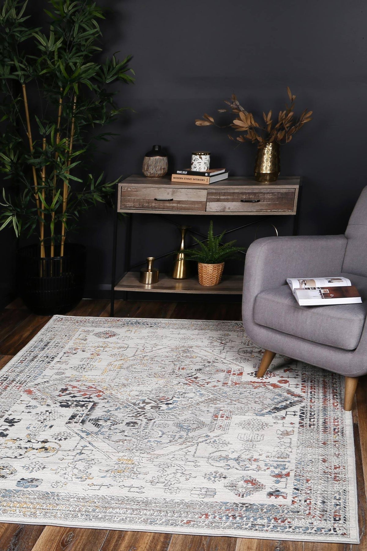 Radiance Kars Cross Multi Rug - The Rugs