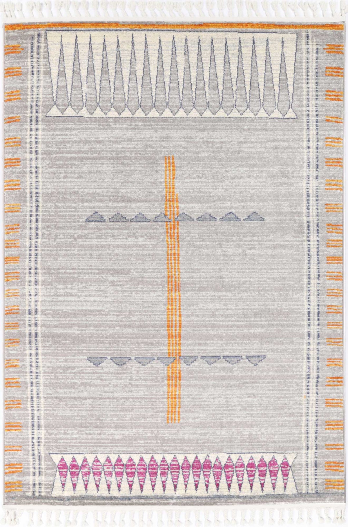 Akina Tribal Grey Rug
