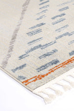 Akina Tribal Light Grey Rug