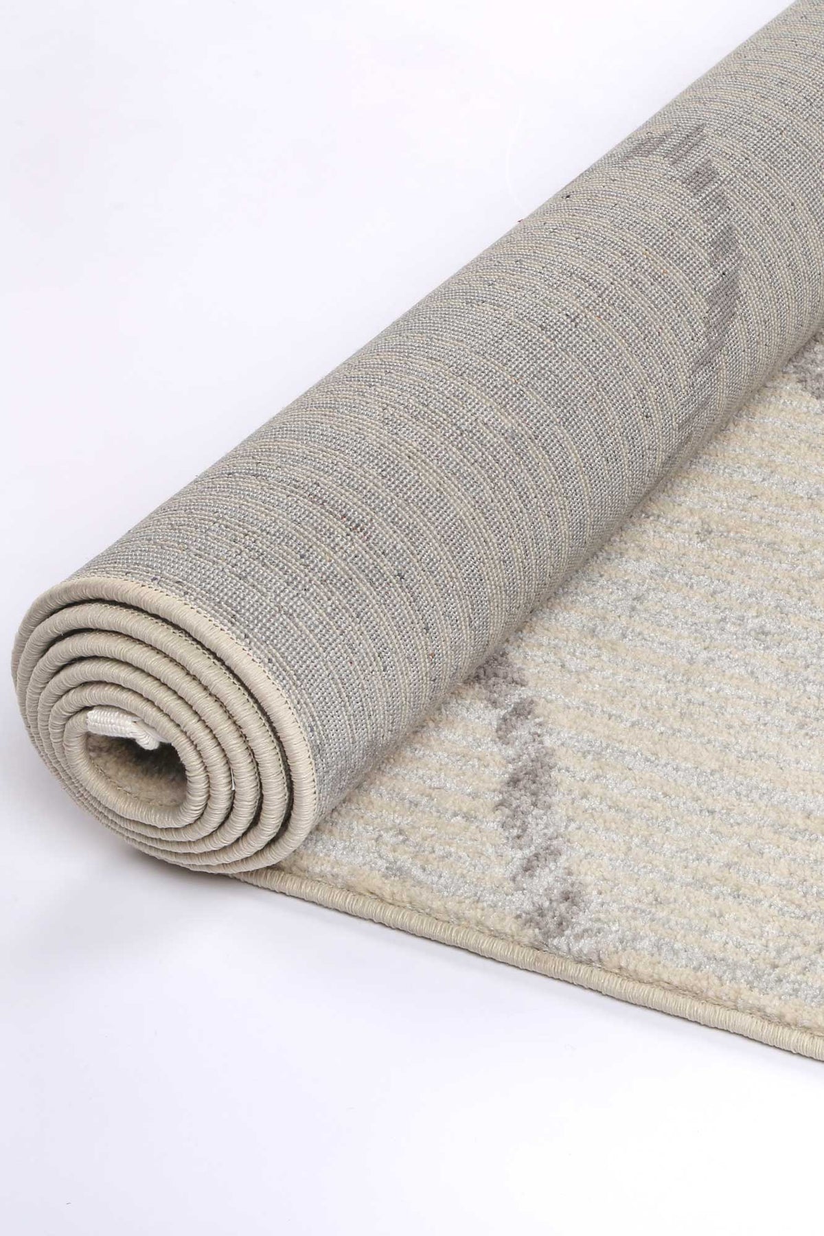 Akina Tribal Light Grey Rug