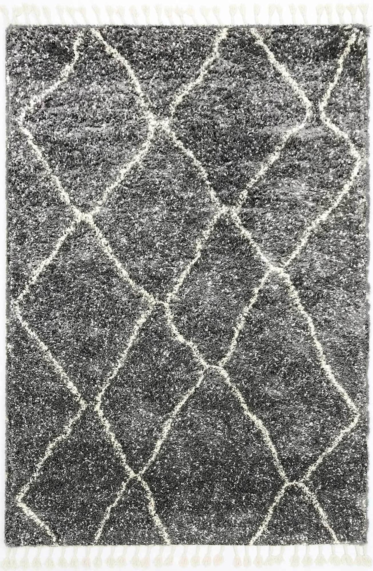 Marrakesh Maxen Tribal Grey Moroccan Rug - The Rugs