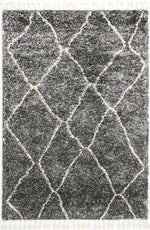 Marrakesh Maxen Tribal Grey Moroccan Rug - The Rugs