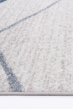 Layla Abstract Stripe Light Blue Rug - The Rugs