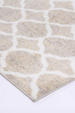 Layla Lattice Latte Rug - The Rugs