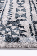 Layla Tribal Blue Rug - The Rugs