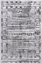 Layla Tribal Charcoal Rug - The Rugs