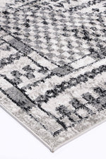 Layla Tribal Charcoal Rug - The Rugs